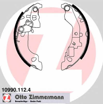Otto Zimmermann 10990.112.4 Brake shoe set 109901124