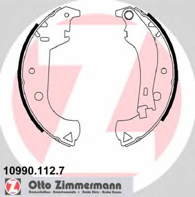 Otto Zimmermann 10990.112.7 Brake shoe set 109901127