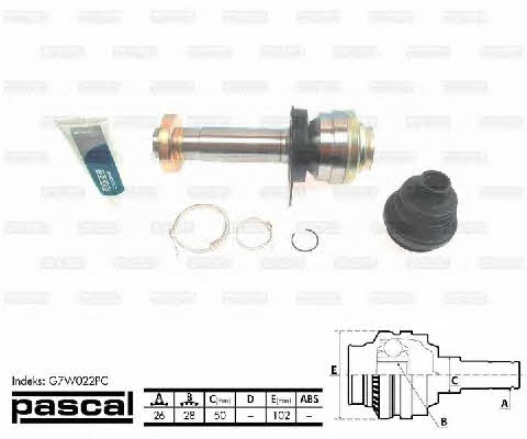 Buy Pascal G7W022PC – good price at EXIST.AE!