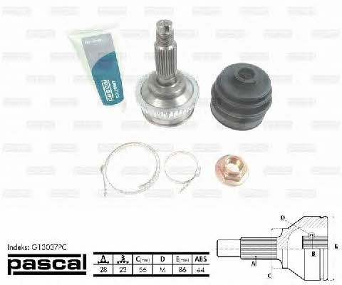 Pascal G13037PC Constant velocity joint (CV joint), outer, set G13037PC