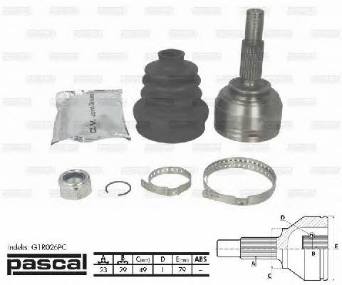 Pascal G1R026PC Constant velocity joint (CV joint), outer, set G1R026PC