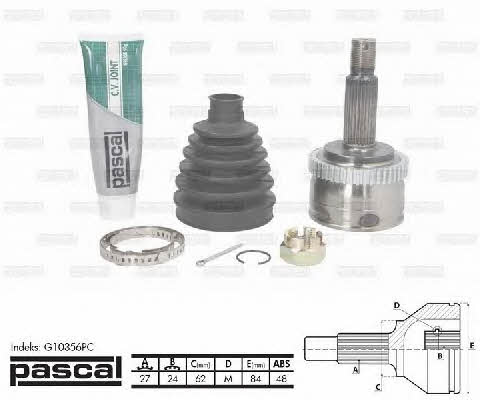 Pascal G10356PC Constant velocity joint (CV joint), outer, set G10356PC