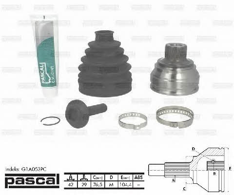 Pascal G1A053PC Constant velocity joint (CV joint), outer, set G1A053PC