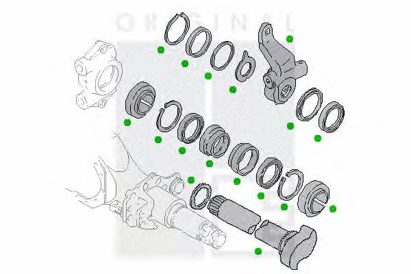 PE Automotive 2313-01368-0250-01 Brake Shaft 231301368025001