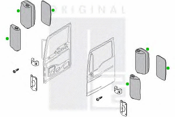 214106742045802 PE Automotive Outside Mirror