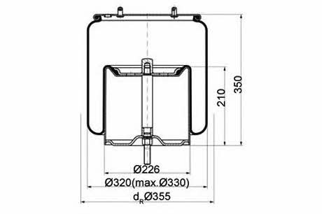 PE Automotive 084.119-42A Boot, air suspension 08411942A