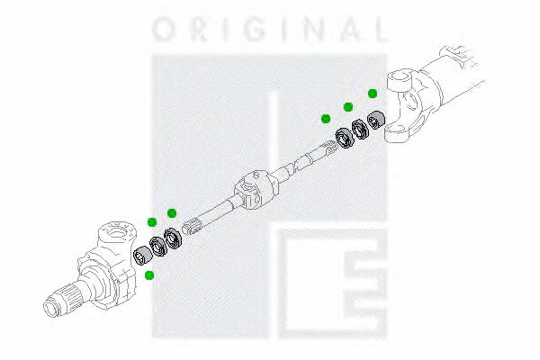 PE Automotive 2311-06205-0276-01 Drive shaft 231106205027601