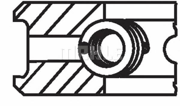 Piston Ring Kit Mahle&#x2F;Perfect circle 47 90202 0