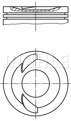 Mahle/Perfect circle 56 01478 0 Piston 56014780