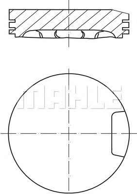 Mahle/Perfect circle 56 01578 0 Piston 56015780