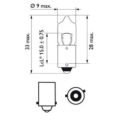 Philips Glow bulb H6W 12V 6W – price 34 PLN