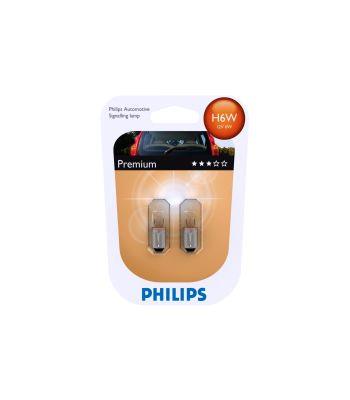 Philips 12036B2 Glow bulb H6W 12V 6W 12036B2