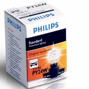 Philips 12190NAC1 Glow bulb yellow PY24W 12V 24W 12190NAC1