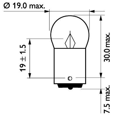 Philips Glow bulb R10W 24V 10W – price [object Object] PLN