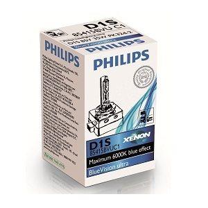 Philips 85415BVUC1 Xenon lamp Philips BlueVision Ultra D1S 85V 35W 85415BVUC1