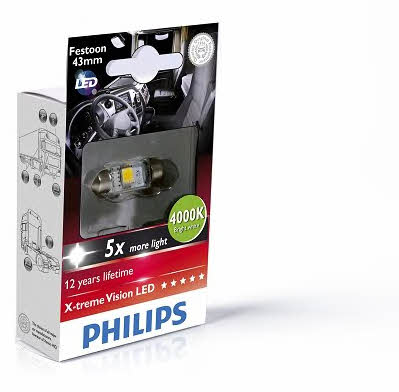 Philips 249454000KX1 LED lamp Festoon 43 24V SV8,5 249454000KX1