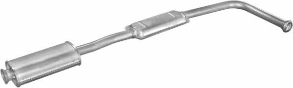 Central silencer Renault Clio: 2130 Polmostrow Central silencer
