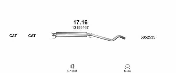 POLMO05668 Polmostrow Exhaust system