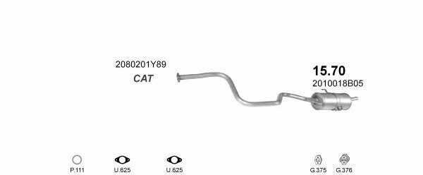 POLMO05851 Polmostrow Exhaust system