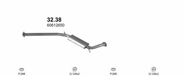 Polmostrow POLMO00357 Exhaust system POLMO00357