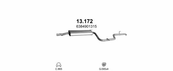 POLMO00368 Polmostrow Exhaust system
