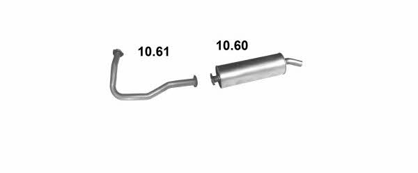 Polmostrow POLMO00922 Exhaust system POLMO00922
