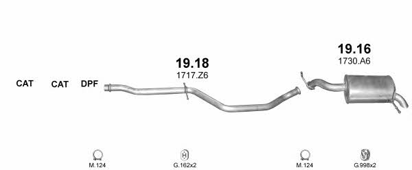 Polmostrow POLMO99552 Exhaust system POLMO99552 POLMO99552 Polmostrow Exhaust system