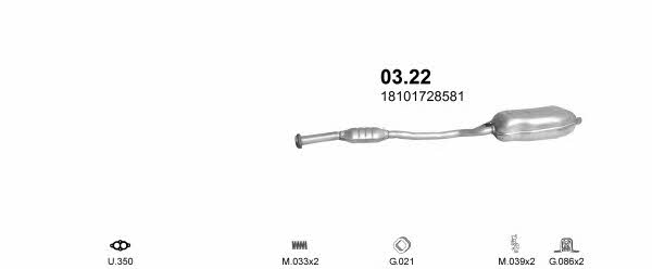 POLMO00094 Polmostrow Exhaust system