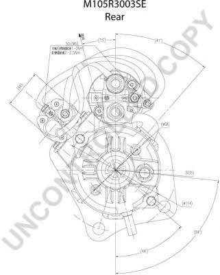 Starter Prestolite electric M105R3003SE