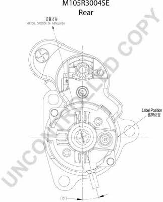 Starter Prestolite electric M105R3004SE