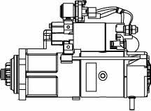 Starter Prestolite electric M105R3011SE
