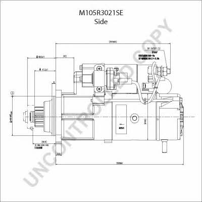 Starter Prestolite electric M105R3021SE