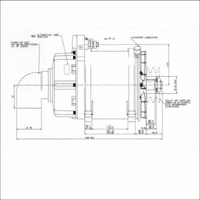 Alternator Prestolite electric 1286000