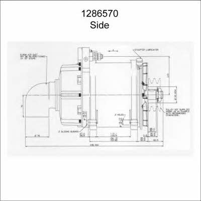 Alternator Prestolite electric 1286B570