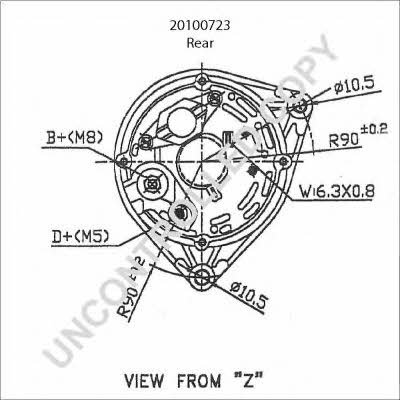 Prestolite electric 20100723 Alternator 20100723