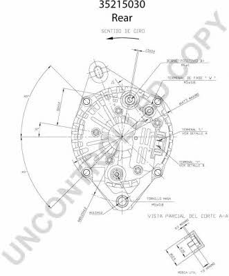 Alternator Prestolite electric 35215030