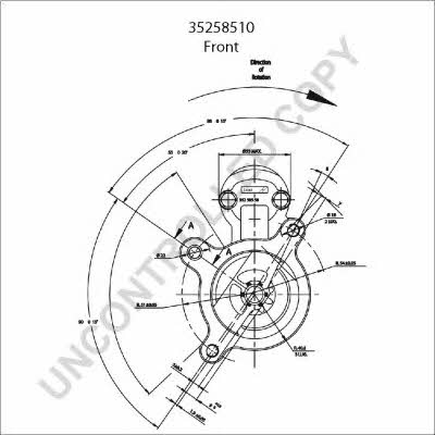 Starter Prestolite electric 35258510