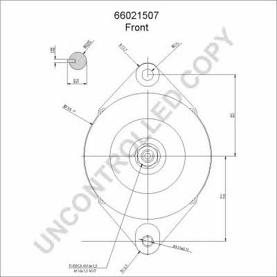 Alternator Prestolite electric 66021507