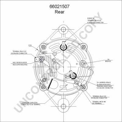66021507 Prestolite electric Alternator