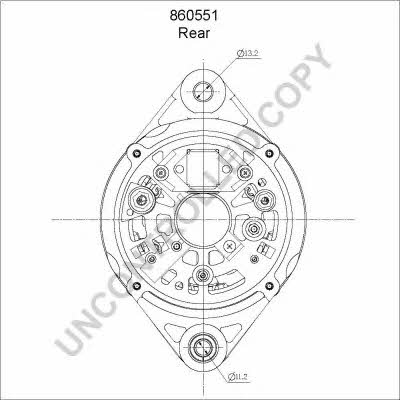 860551 Prestolite electric Alternator