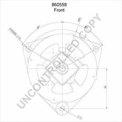 Alternator Prestolite electric 860558