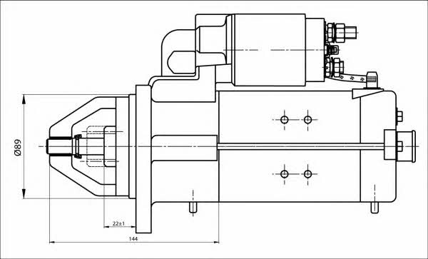 Starter Prestolite electric 861039
