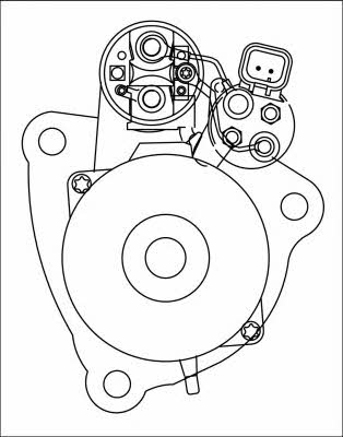 Starter Prestolite electric 861040