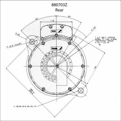  880703Z Alternator 880703Z