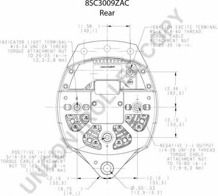 Alternator Prestolite electric 8SC3009ZAC