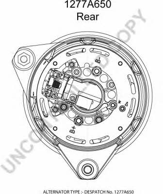 Alternator Prestolite electric 1277A650