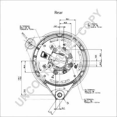 Alternator Prestolite electric 1277A690