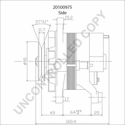 Alternator Prestolite electric 20100975