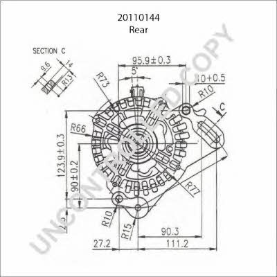 Prestolite electric 20110144 Alternator 20110144