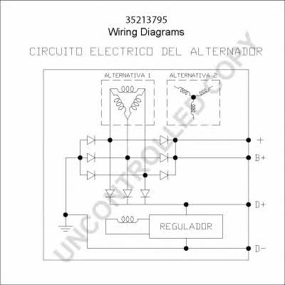 Alternator Prestolite electric 35213795